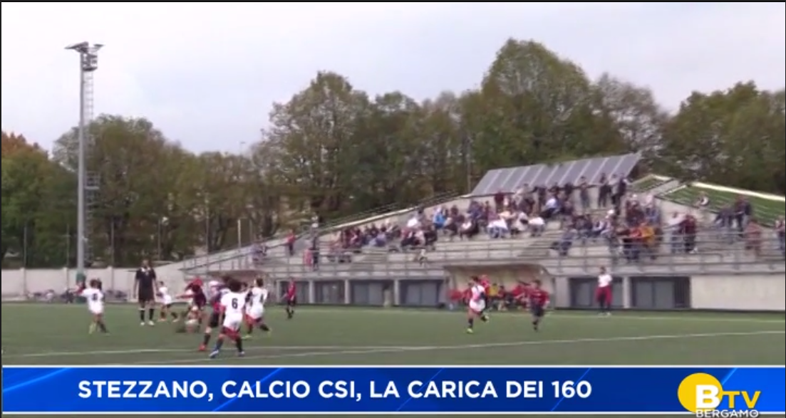 Stezzano, calcio Csi, la carica dei 160