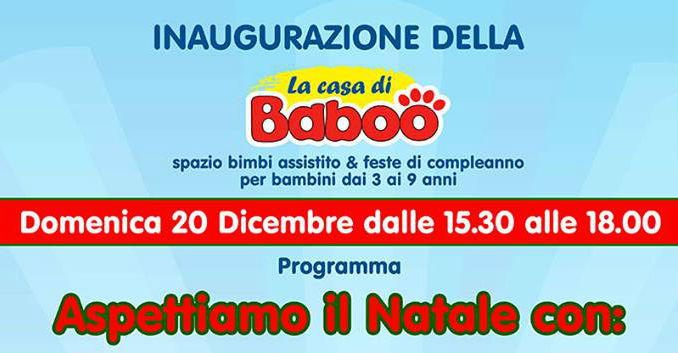 Inaugurazione della Casa di Baboo